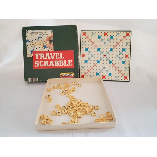 163 - Travel Scrabble with Scorepad, Wallet Ant Pocket Size 