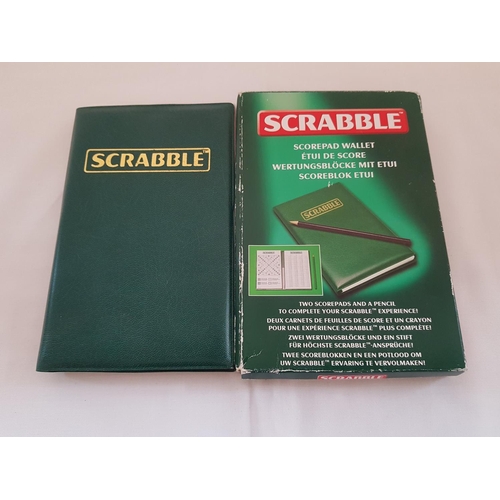 163 - Travel Scrabble with Scorepad, Wallet Ant Pocket Size 