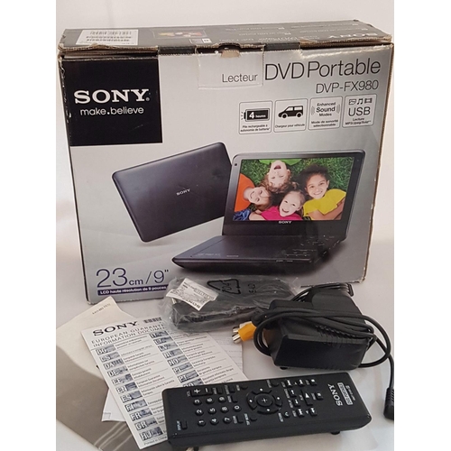 532 - Sony Portable CD / DVD Player (Un-Tested)