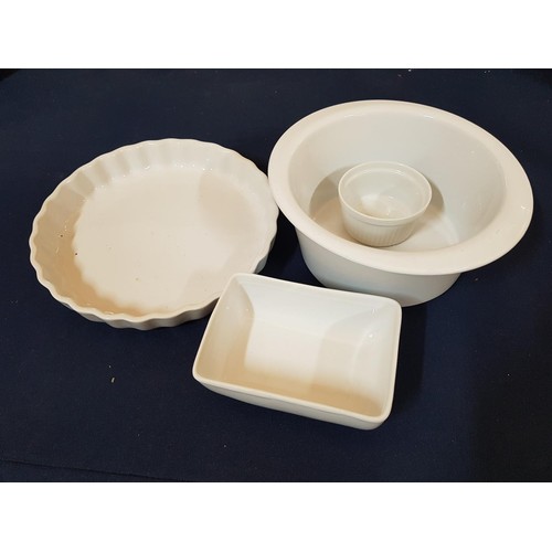 505 - Large Collection of White Various of Tableware inc; Mini Dish, Chinese Soup Bowls with Spoons etc (A... 