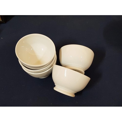 505 - Large Collection of White Various of Tableware inc; Mini Dish, Chinese Soup Bowls with Spoons etc (A... 