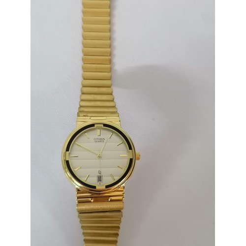 560 - Citizen Quartz Watch, Battery Operated with Date