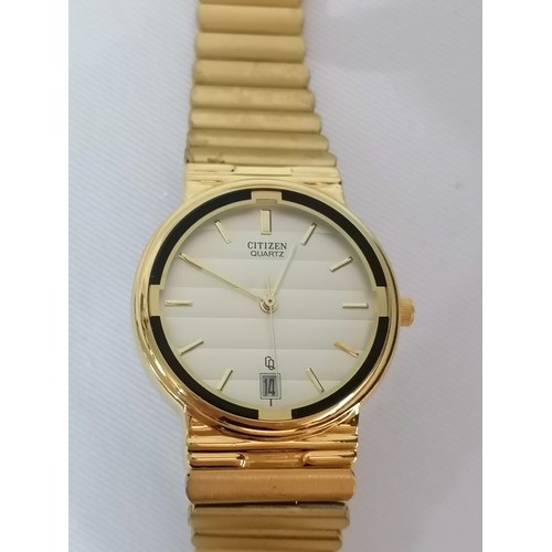 560 - Citizen Quartz Watch, Battery Operated with Date