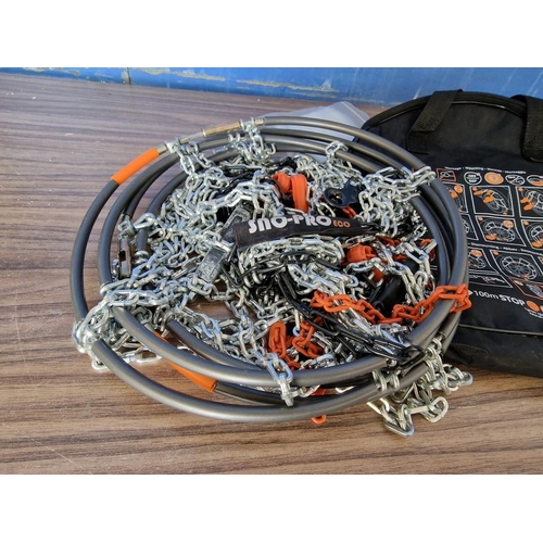 741 - Sno-Pro Eco Car Snow Chains, Unused in Carry Bag