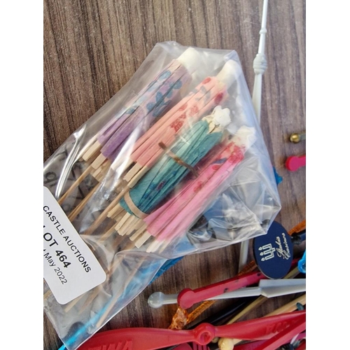 669 - Huge Collection of Cocktail Sticks / Stirrers, Umbrellas, etc from Various Countries