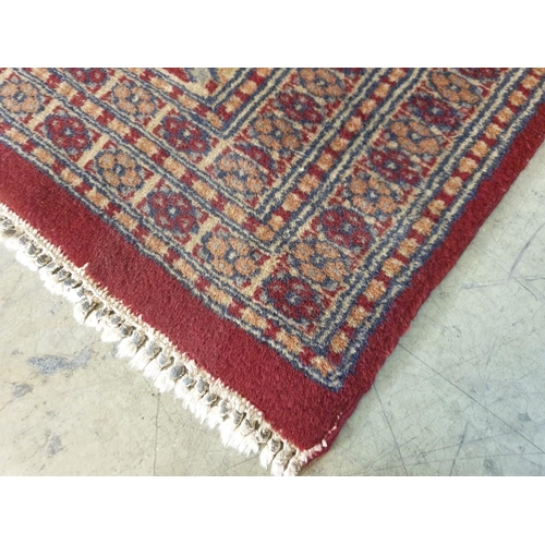 677 - Hand Woven Carpet (Wool) in Traditional Middle East Pattern (Approx. 165 x 60cm)