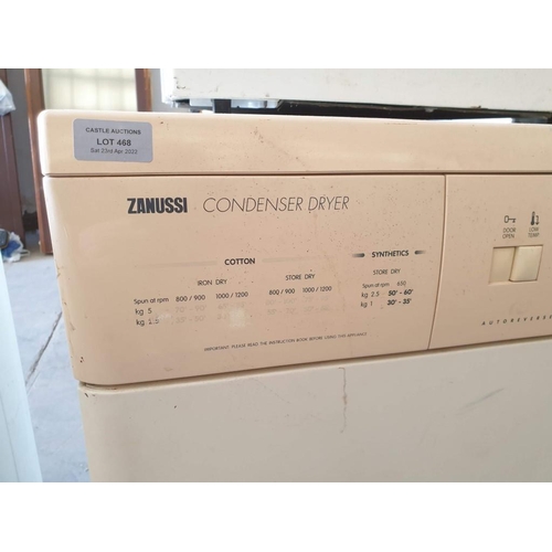 696 - Zanussi Condenser Tumble Dryer, (Model: TCS-683 W)
* Tested and Working *