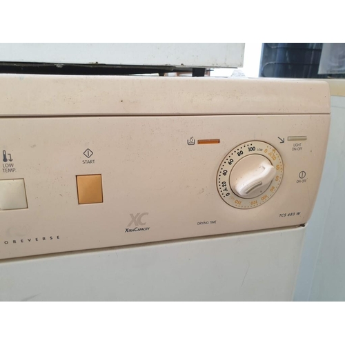 696 - Zanussi Condenser Tumble Dryer, (Model: TCS-683 W)
* Tested and Working *