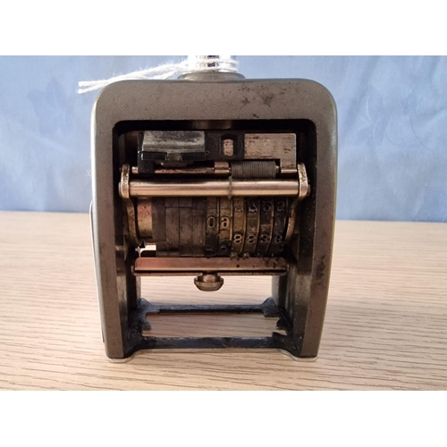 623 - Vintage 'ENM' Automatic Numerator Stamp, Made in England, in Original Box, Model: 4513.