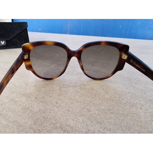 632 - Christian Dior Sunglasses, (SFVO4BHBAC), Tortoise Shell Effect, in Case