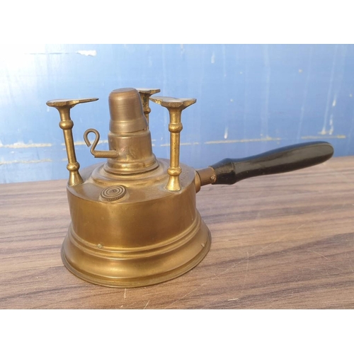 635 - Vintage Brass Burner 'Maxsievert, Stockholm, A1', Together with Table Top Burner and Vintage Blow To... 