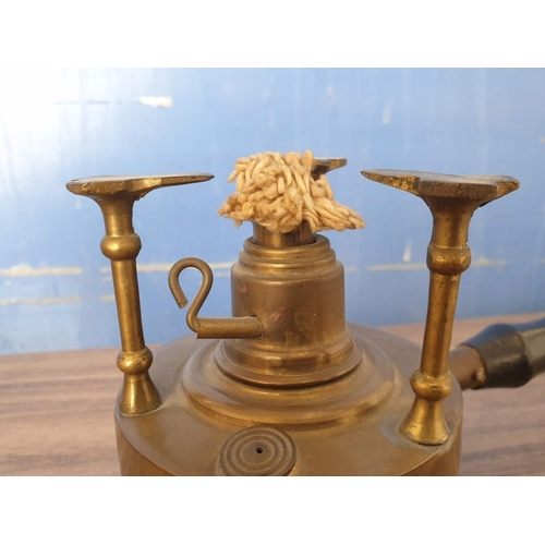 635 - Vintage Brass Burner 'Maxsievert, Stockholm, A1', Together with Table Top Burner and Vintage Blow To... 