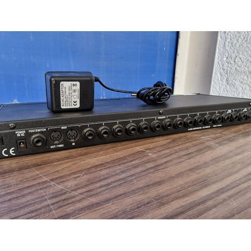 645 - Alesis DM5 MIDI Rackmount Drum Module with Manual & Power Supply