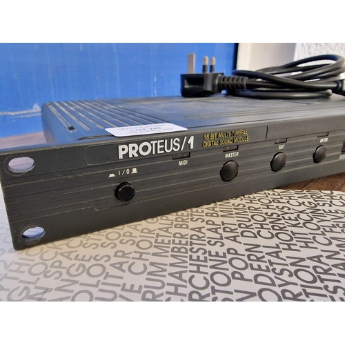 646 - Emu Proteus 1 Rackmount Synth Module with Manual & Power Supply