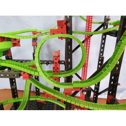 788 - Technical Marble Run with Magnetic Lift and Alternating Routs NB Motor Working, But Track or Section... 