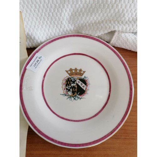 799 - Reproduction of 18th Century Chinese Export Armorial Plate, Canton Region (Ø23,5cm)