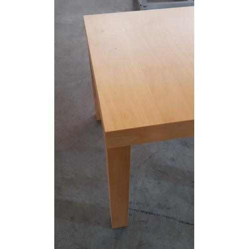 818 - Light Wood Colour Coffee / Side Table (Approx. 55 x 55 x 45cm)