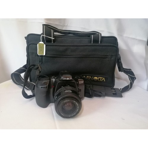 446 - Minolta Camera (Dynax 500 5i) with AF Zoom Lens, 35-70mm and Carry Case