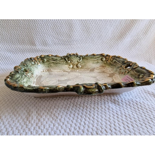 118 - Decorative Porcelain Tray / Fruit Bowl, (Approx. 35 x 28 x 6cm)