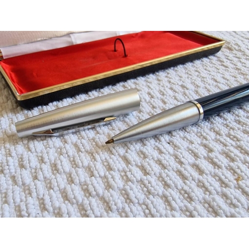 231 - Aluminum Ball Point Pen with Secret Compartment in Case