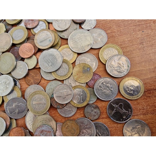 346 - Large Collection of Assorted World Coins, Approx. 1.7kg