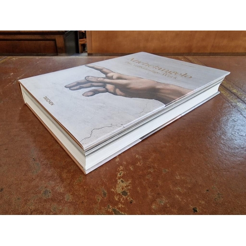 426 - Large Coffee Table Hardback Book 'The Works of Michelangelo' (in German)