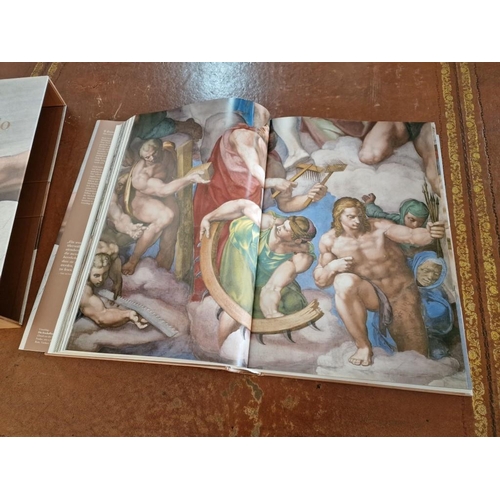 426 - Large Coffee Table Hardback Book 'The Works of Michelangelo' (in German)