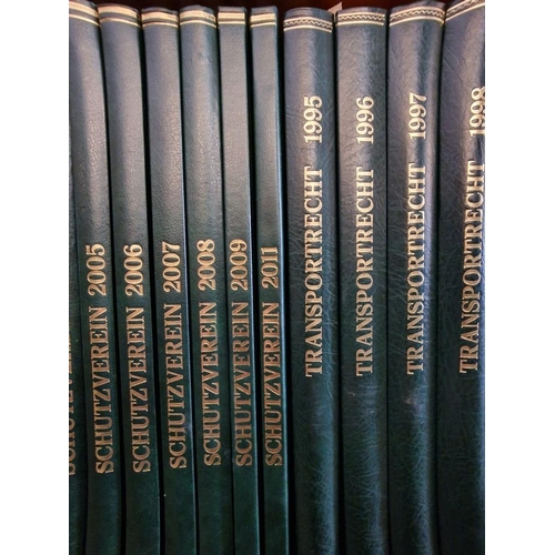 450 - Large Selection of German Maritime / Transportation Books