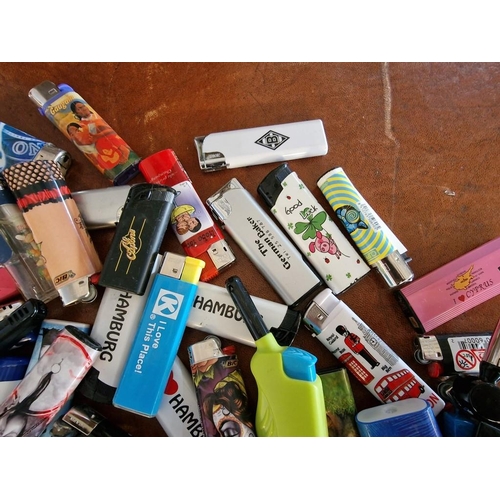 80A - Large Collection of Assorted Lighters