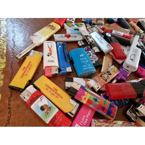 80A - Large Collection of Assorted Lighters