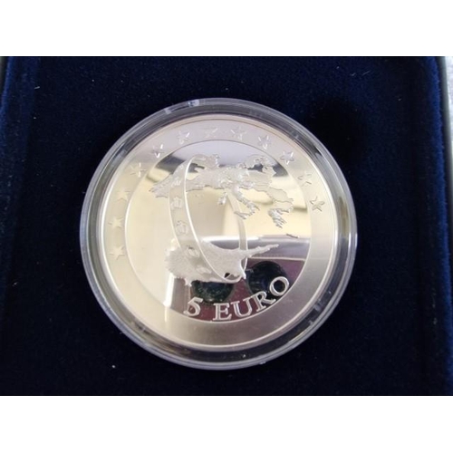 131 - Cyprus €5 (Five Euro) Silver Proof Coin 