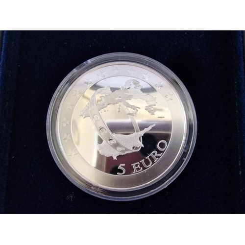 135 - 4 x Cyprus €5 (Five Euro) Silver Proof Coins 