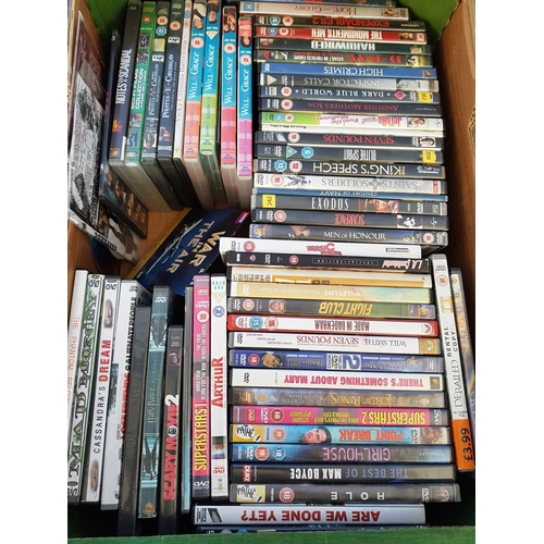 344 - Large Collection of DVD (Approx 120pcs, 3 x Boxes)