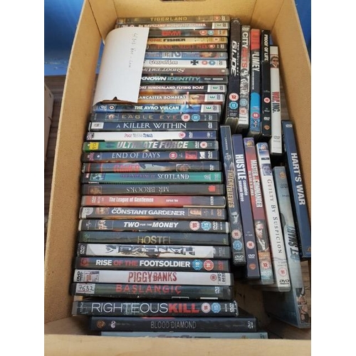 344 - Large Collection of DVD (Approx 120pcs, 3 x Boxes)