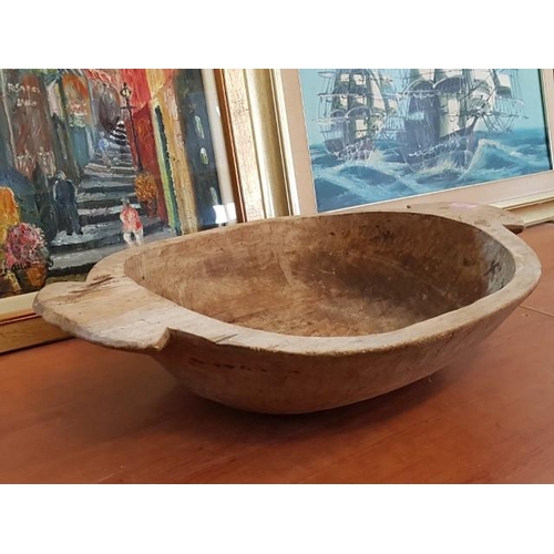 347 - French Wooden Bowl