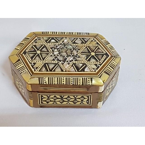 359 - Collection of 5 x Trinket Boxes in Different Sizes and Style etc