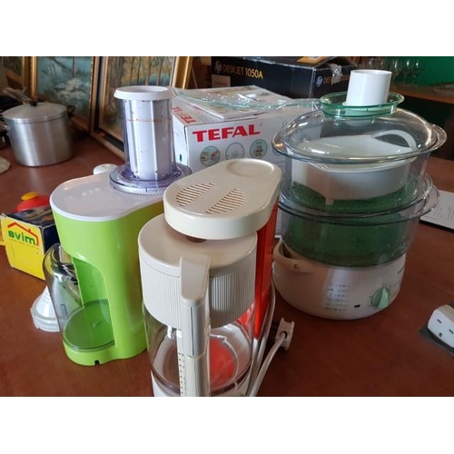 403 - Assorted Kitchen Items inc; Silvercrest Spiral Cutter (Un-Tested), Krups Coffee Maker (Un-Tested) 2 ... 