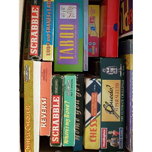 229 - Large Collection of Table Games inc; Scrabble, Cluedo, Chess, Taboo, Ludo, Snakes and Ladders and Mo... 