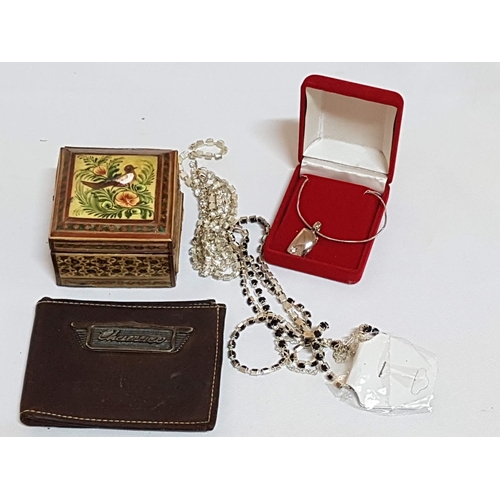 548 - Assorted Collection of Jewellery, Mini Jewellery Box and Others