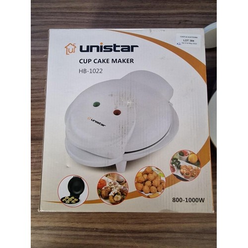 326 - Unistar Cup Cake Maker, Together with Fagor Pizza Grill, (2)