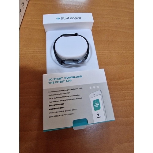 278 - Fitbit Inspire Fitness Tracker Wrist Watch in Box