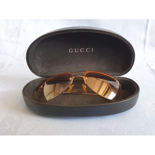 Gucci Sunglasses, (140 GG1292/S 000S6 59.16), (Made in Italy Gucci Sunglasses, (140 GG1292/S 000S6 59.16), (Made in Italy