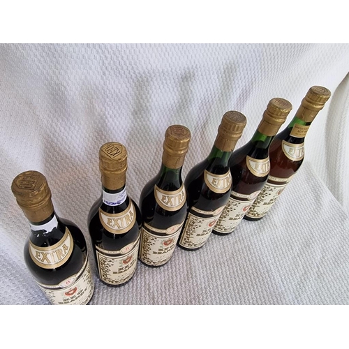 197 - 6 x Bottles of Keo '8 Year', 'Extra' Brandy, Circa 1970's  (6)