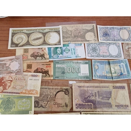 212 - Collection of Approx. 40 x Assorted World Bank Notes