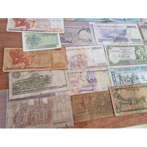 212 - Collection of Approx. 40 x Assorted World Bank Notes