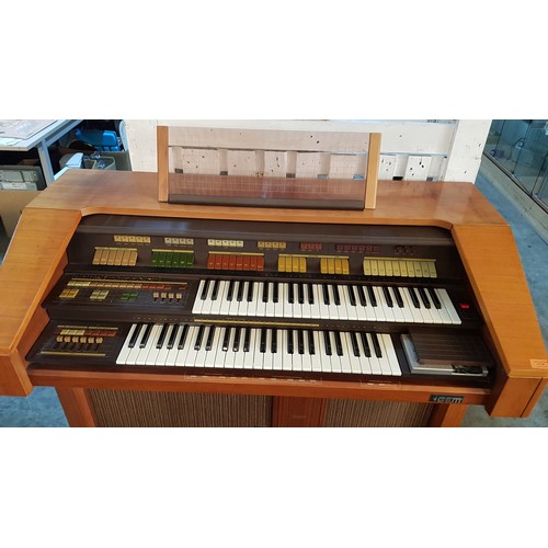 133 - GEM MOD G120 Electric Organ with Stool (Untested)