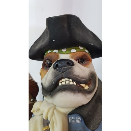 127 - Collection of Big Bulldog Pirat (DPB16) Limited Edition 200 by Robert Harrop Design 2011 (H:37cm)