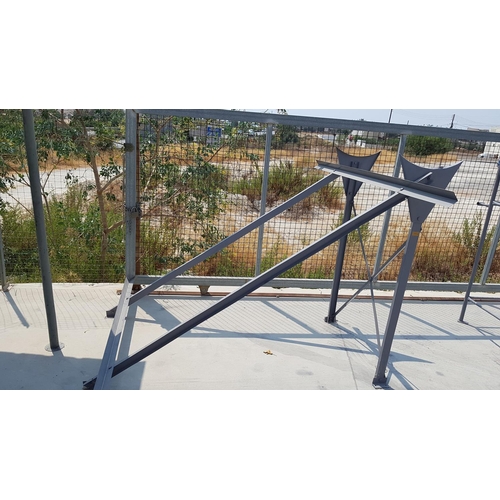 227 - Metal Roof Stand for Small Water Tank and Solar Panel (Tank 140 x 90cm, Panel 180 x 192cm)