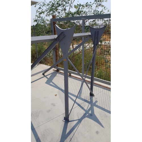 227 - Metal Roof Stand for Small Water Tank and Solar Panel (Tank 140 x 90cm, Panel 180 x 192cm)