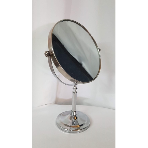 255 - Rotation Double Sided Magnifying Make Up Mirror (H:31cm x Ø17cm)